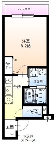 フジパレス吹田朝日が丘Ⅱ番館の間取り画像