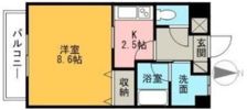 ロイヤルビラ南小坂の間取り画像