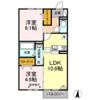 パークフラッツ多賀城の間取り画像
