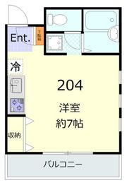 アルテ横浜杉田の間取り画像