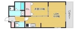 Excellent Kishibeの間取り画像