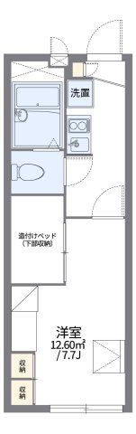 レオパレスFriendparkの間取り画像