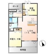 レジデンスヒルズ サウスコートの間取り画像