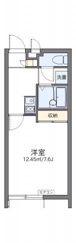 レオパレス小南上原の間取り画像
