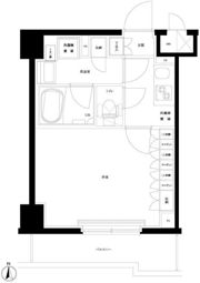 ルーブル武蔵小杉伍番館の間取り画像
