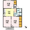 ガーデンヴィレッジ B棟の間取り画像