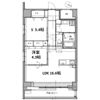 Vesta京町堀の間取り画像