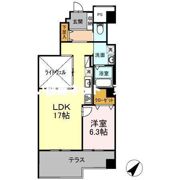 イーストタウン 和の間取り画像
