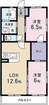 グランドール新貝の間取り画像