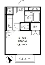 南壱番館の間取り画像