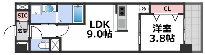 リアライズ小路駅前の間取り画像