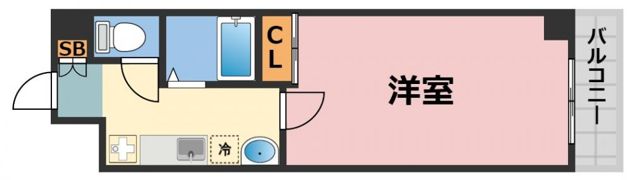 パークハウスナンバの間取り画像