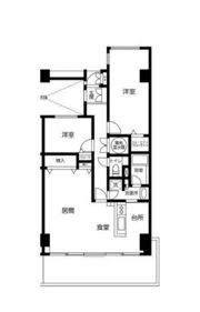 TLRレジデンス磯子駅前の間取り画像