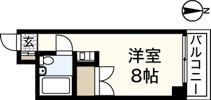レジデンス十日市の間取り画像