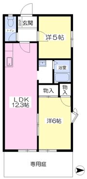 ラピスグランデの間取り画像