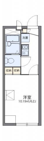 レオパレスPRENDRE新宿の間取り画像