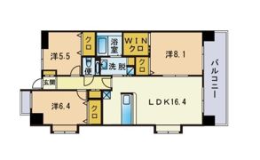 CRESTY藤崎の間取り画像