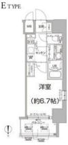 エスリード大阪上本町グリーズの間取り画像