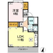 リヴィエールヨウコの間取り画像