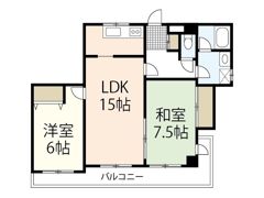土井ビル（古江西町）の間取り画像