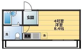 ベイルーム横浜鶴見Ⅰの間取り画像