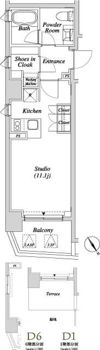 カーサスプレンディッド小石川の間取り画像