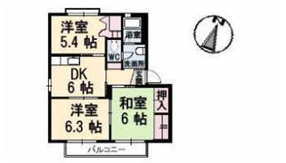 シャーメゾン大福 C棟の間取り画像