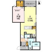 (仮称)D-ROOM橋波東之町 東棟の間取り画像