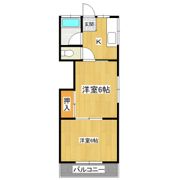 イエローハイツ茎崎の間取り画像