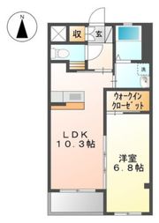 ベレッツァ久米の間取り画像