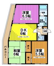 ベルジュールオーシャンの間取り画像