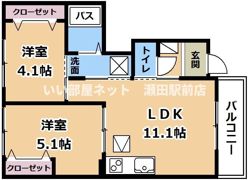 ラ・ルーチェの間取り画像