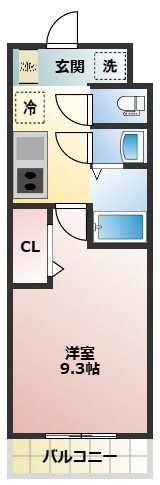 Luxe淡路の間取り画像