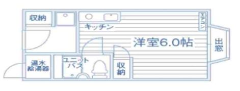 アリタマンション長瀬の間取り画像