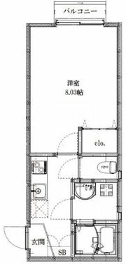 フォーレブラン武蔵野の間取り画像