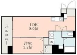 ラ・シック九品寺の間取り画像