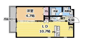 ボンジューネの間取り画像