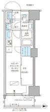 パークアクシス品川天王洲アイルの間取り画像