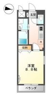 グランディーバの間取り画像