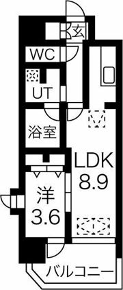 NORTH VILLAGE 伍番館の間取り画像