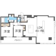 S-RESIDENCE松屋町asenceの間取り画像