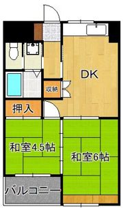 アルテハイム小倉IVの間取り画像