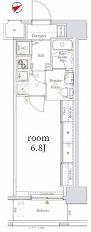 Log浅草の間取り画像
