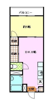 タウニィ三ツ石の間取り画像