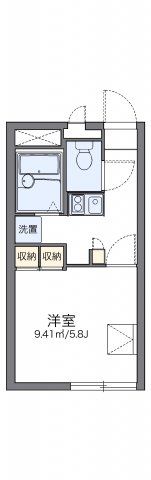 レオパレス若夏の間取り画像