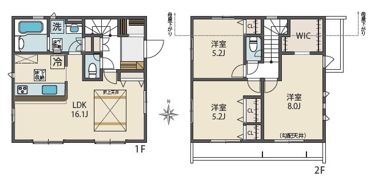 BLOOMING MAISON小平市大沼町6号棟 .の間取り画像