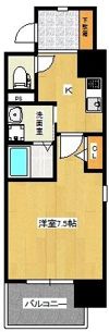 SWISS梅田東の間取り画像