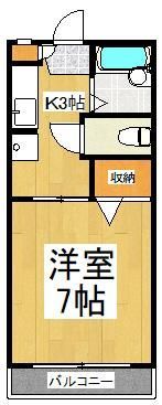 メゾンサチィエールの間取り画像