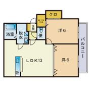 アートラフィーネBの間取り画像