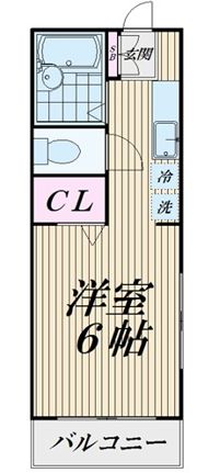 グランデ伊藤の間取り画像